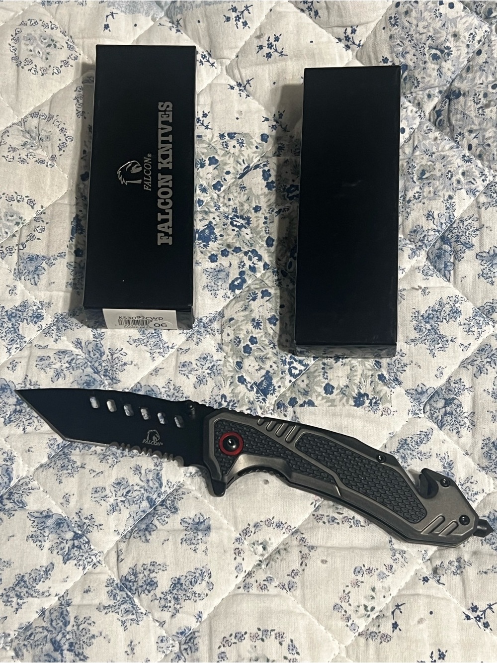 Tactical Folding Knife - Black/Gray